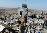 طائرة بدون طيار تقتل 6 من قاعدة اليمن