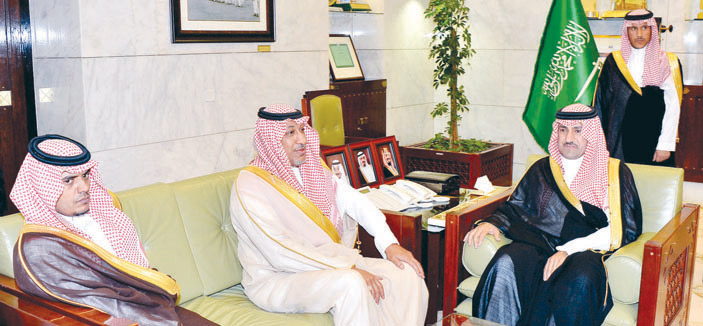 أمير منطقة الرياض يستقبل المهنئين بتعيينه أميراً للمنطقة 