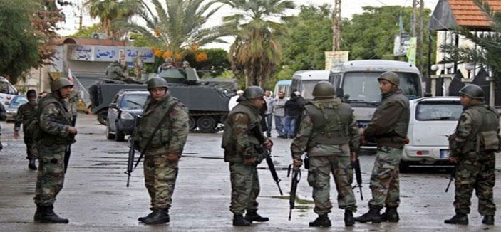 الجيش اللبناني: جرح 8 عسكريين بينهم ضابط إثر تعرض دوريتهم لإطلاق نار 