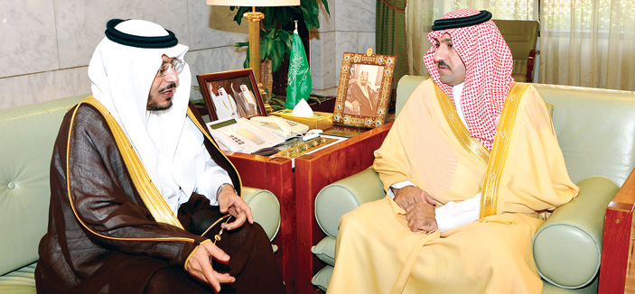 أمير الرياض يستقبل سلطان بن سلمان ووزيري النقل والإسكان وعدداً من المسؤولين 