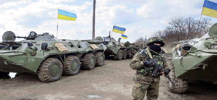 الجيش الأوكراني يتعهد بمواصلة معركته ضد الانفصاليين 