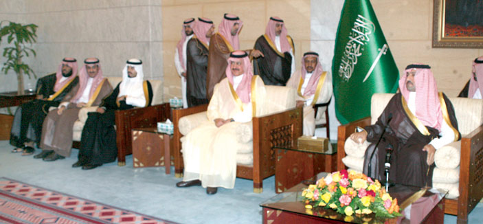 الأمير تركي بن عبدالله يستقبل منسوبي مؤسسة الملك عبدالعزيز ورجاله للموهبة والإبداع 