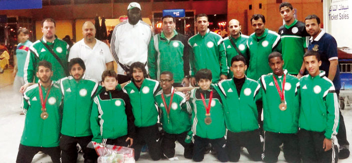 منتخب الكاراتيه يصل الرياض بعد مشاركة ناجحة في بطولة الملك محمد السادس 