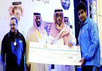 محافظ وأهالي الغاط يكرمون أبطال المملكة لكرة الطاولة