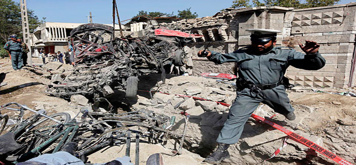 مقتل أربعة من الشرطة بانفجار قنبلة في جنوب أفغانستان 