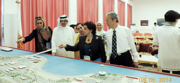 جسر الملك فهد يحتفي بأعضاء الاتحاد الدولي لسيدات الأعمال والمهنيات 