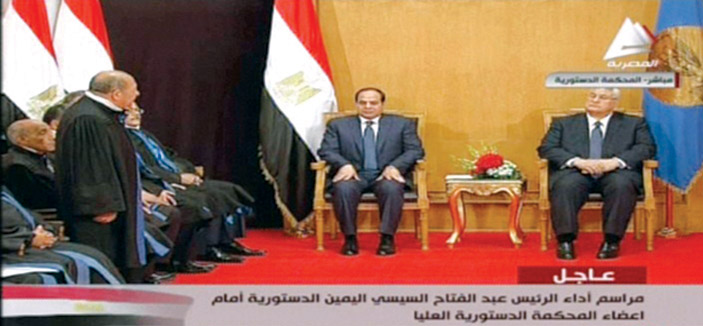 المصريون والقادة العرب يزفون السيسي رئيساً لمصر 