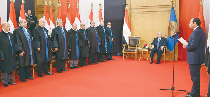 السيسي يؤدي اليمين الدستورية رئيساً لمصر 