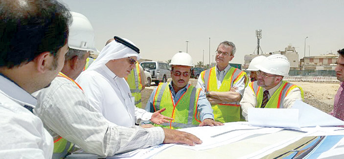 أمانة منطقة الرياض تواصل تنفيذ عدد من المشاريع البلدية 