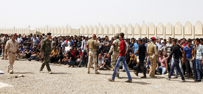 الجيش العراقي يحاول منع تقدم المسلحين باتجاه بعقوبة مركز محافظة ديالى 