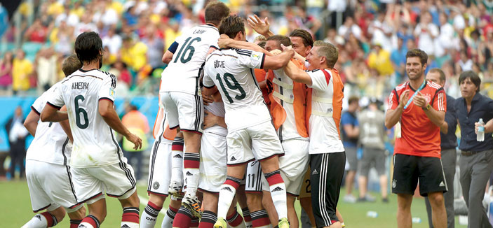  ألمانيا توجه رسالة تحذير برباعية في البرتغال 