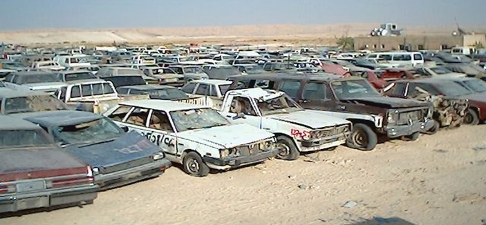 أمانة الرياض ترفع 4061 سيارة تالفة العام الماضي 