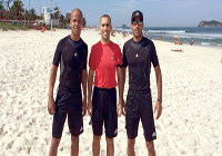 الطاقم المونديالي البحريني يدير لقاء إسبانيا وأستراليا