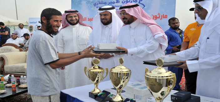 وكيل إمارة الباحة يكرم الفائزين في سباق ماراثون الأمير مشاري 