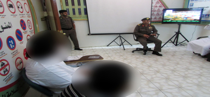 أشهر مفحط بالطائف يشارك في حملة للتوعية المرورية 