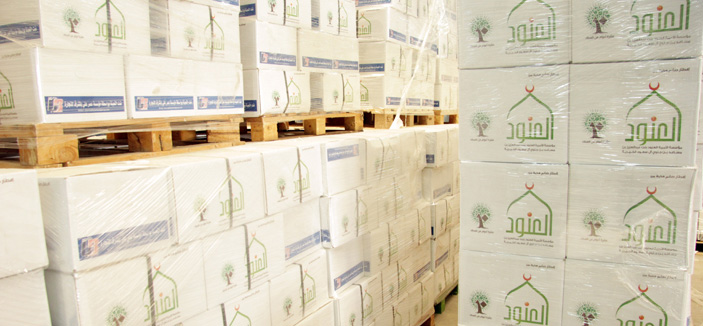 مؤسسة الأميرة العنود تقدم 19 ألف سلة غذائية 