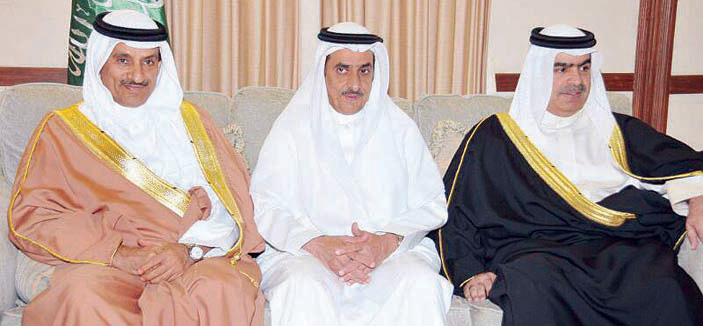 سفارة المملكة بالبحرين تستقبل المهنئين بشهر رمضان 