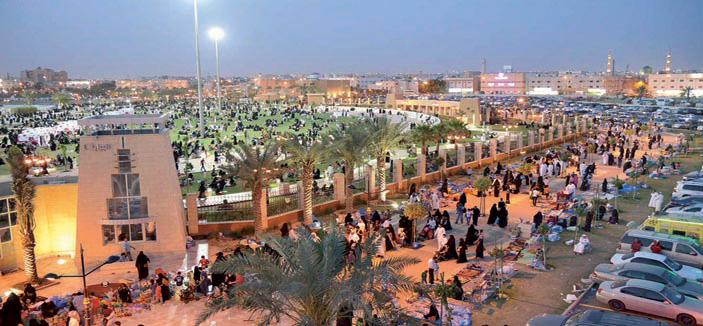 أمانة منطقة الرياض تهيئ الحدائق والمنتزهات لسكان الرياض وزوارها 