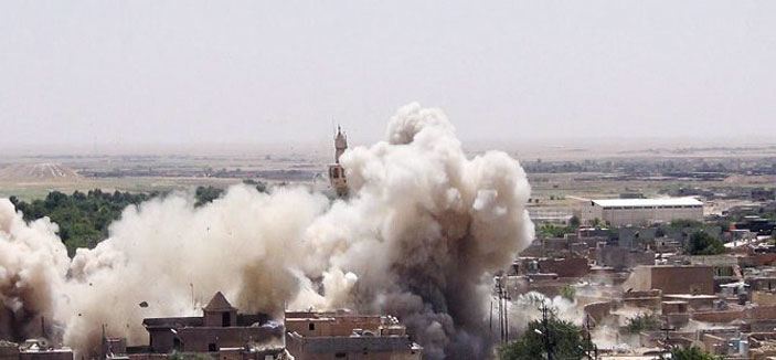 مقتل 5 عراقيين وإصابة 7 في قصف جوي على الموصل  