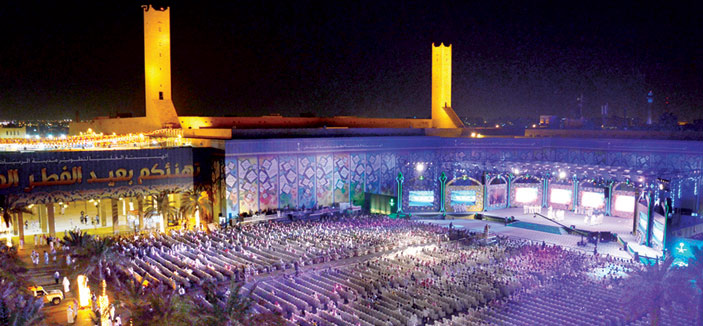 40 أسرة منتجة تشارك في احتفالات منطقة قصر الحكم 