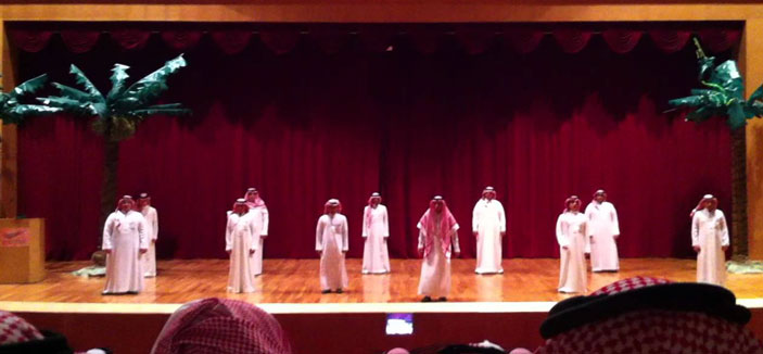 مكفوفون يقدمون عروضاً مسرحية في عيد الرياض 