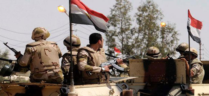 الجيش المصري يعلن تصفية 12 إرهابيًّا في سيناء