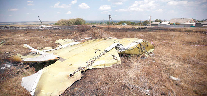 تحطم الطائرة الماليزية في أوكرانيا يمكن اعتباره «جريمة حرب» 