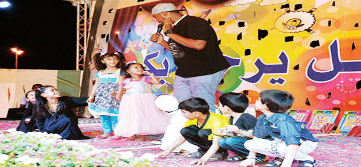 فعاليات العيد بالحائر ترسم الفرحة على محيا الأطفال 