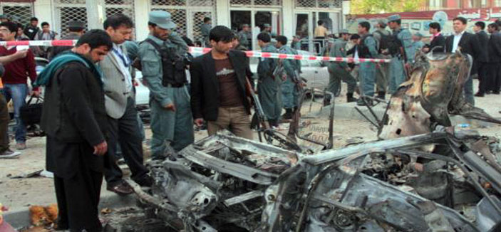 مقتل 4 مدنيين إثر تفجير انتحاري في كابول 