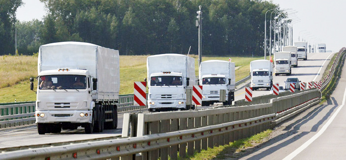 4 شروط أوكرانية لقبول قافلة الإغاثة الروسية 