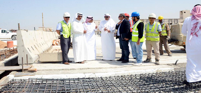 افتتاح جزئي لمشروع جسر طريق الملك فهد تقاطع المعهد الصناعي لتسهيل حركة المرور على سكان جدة 