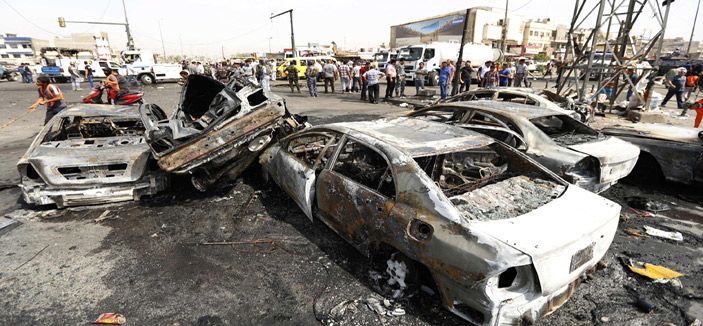 العراق .. انفجار سيارة مفخخة يوقع بأكثر من 15 قتيلاً في بغداد 