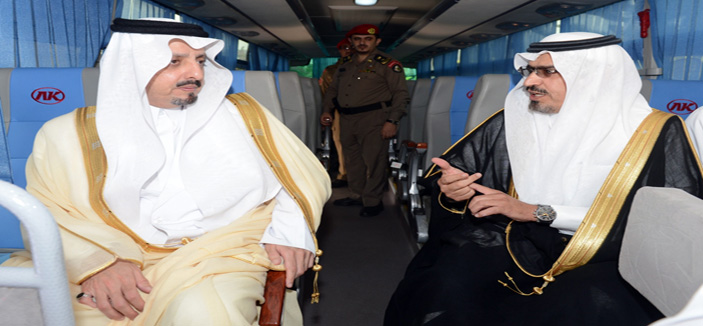 أمير عسير يدشن «أسطول النقل المدرسي»