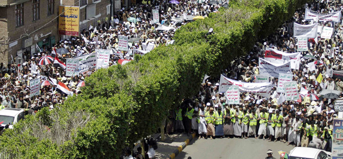 تظاهرات «الحوثيين» تشل الحركة في صنعاء