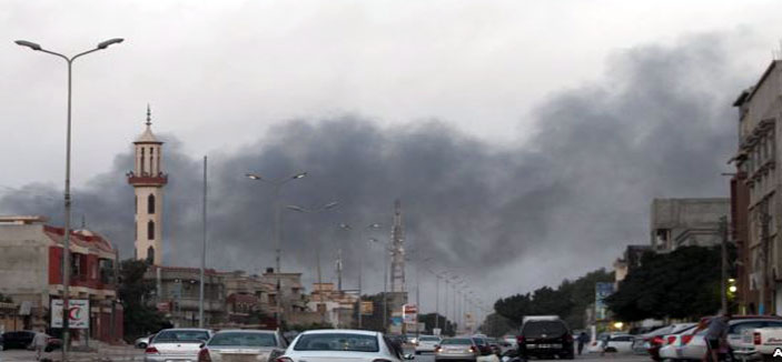 اشتباكات عنيفة في ليبيا 