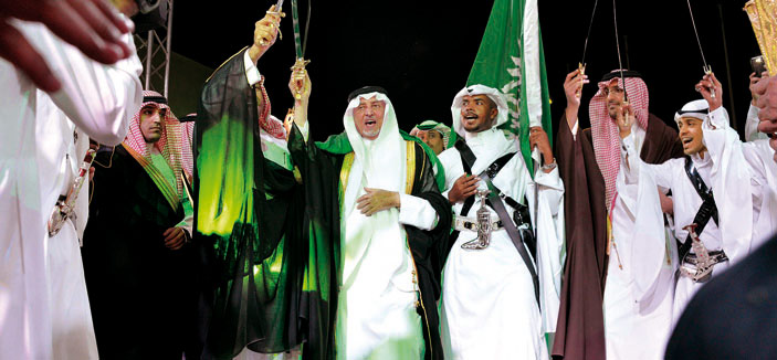 خالد الفيصل رعى حفل تعليم منطقة الرياض بمناسبة اليوم الوطني 
