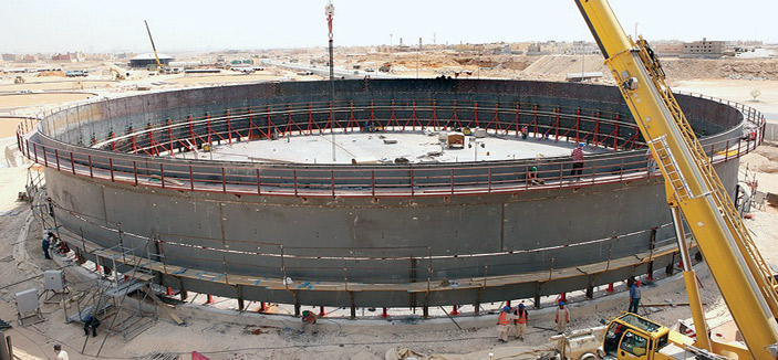 الرياض تطرح وترسي مشاريع للخزن الإستراتيجي بسعة 4 ملايين متر مكعب 