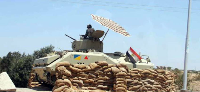 مصرع 2 من العناصر الإرهابية برصاص الشرطة المصرية فى سيناء 