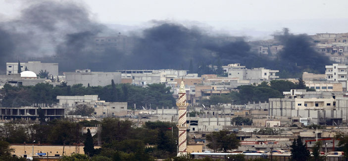 اشتباكات في كوباني وتنسيق كردي أمريكي حيال الضربات الجوية 