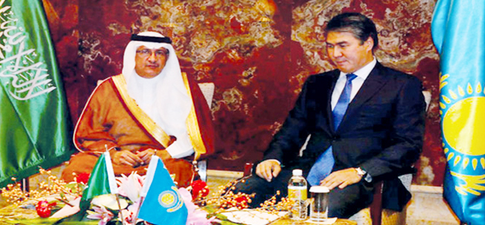 مراكز لتفعيل الاستثمار الصناعي والتبادل التجاري بين المملكة وكازاخستان 