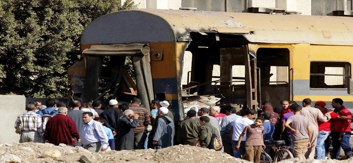 جريحة في انفجار قنبلة قرب القصر الرئاسي بالقاهرة 