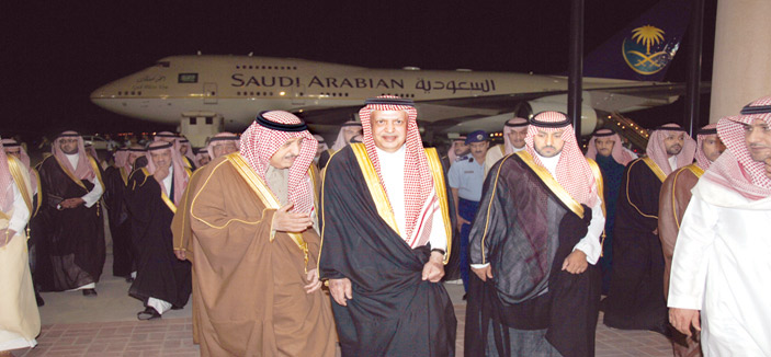 الأمير عبدالإله بن عبدالعزيز يصل الرياض قادماً من خارج المملكة 
