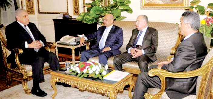 رئيس الوزراء المصري يلتقي رئيس اللجنة الوطنية للمقاولين السعوديين 