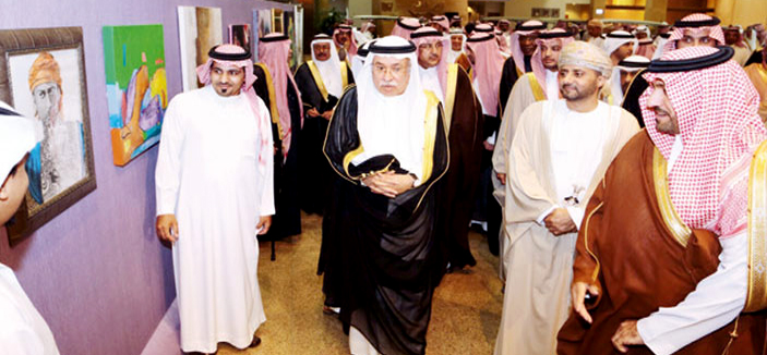 أمير منطقة الرياض ورؤساء وفود (خليجي22) يزورون المتحف الوطني 