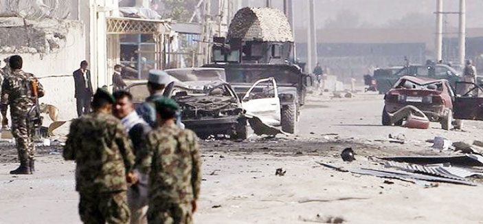 انفجاران يهزان العاصمة الأفغانية وإصابة سبعة جنود 