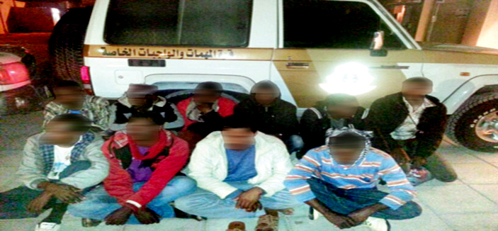 القصيم: قوة المهمات والواجبات الخاصة تطيح بمواطن نقل عمالة مخالفة 