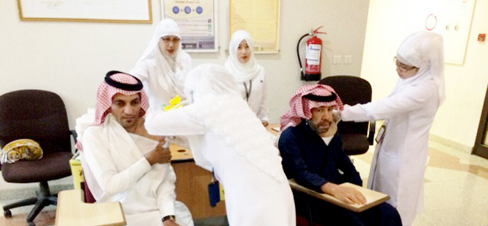محافظة الدوادمي تدشن حملة تطعيم الإنفلونزا الموسمية بالمستشفى العام 