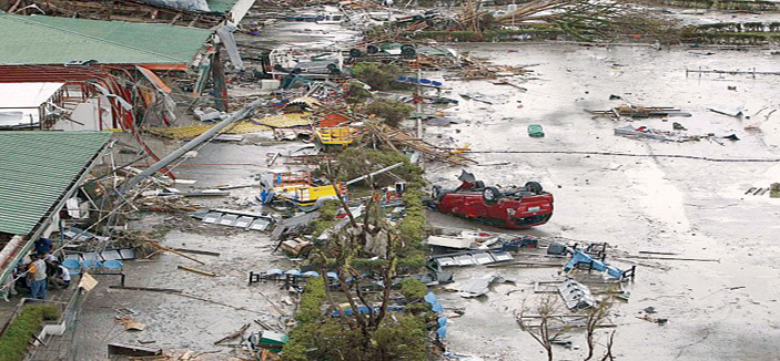 الفلبين الأكثر تضررا من الطقس السيئ في 2013 