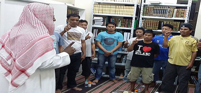 2319 يعلنون إسلامهم في مكتب شمال الرياض العام الماضي 