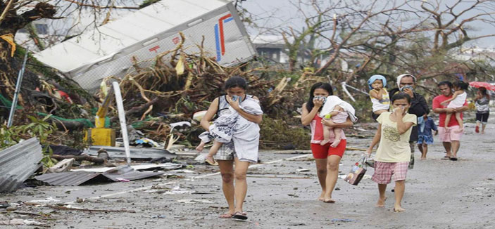 27 قتيلا في إعصار هاغوبيت الذي يبتعد عن مانيلا   